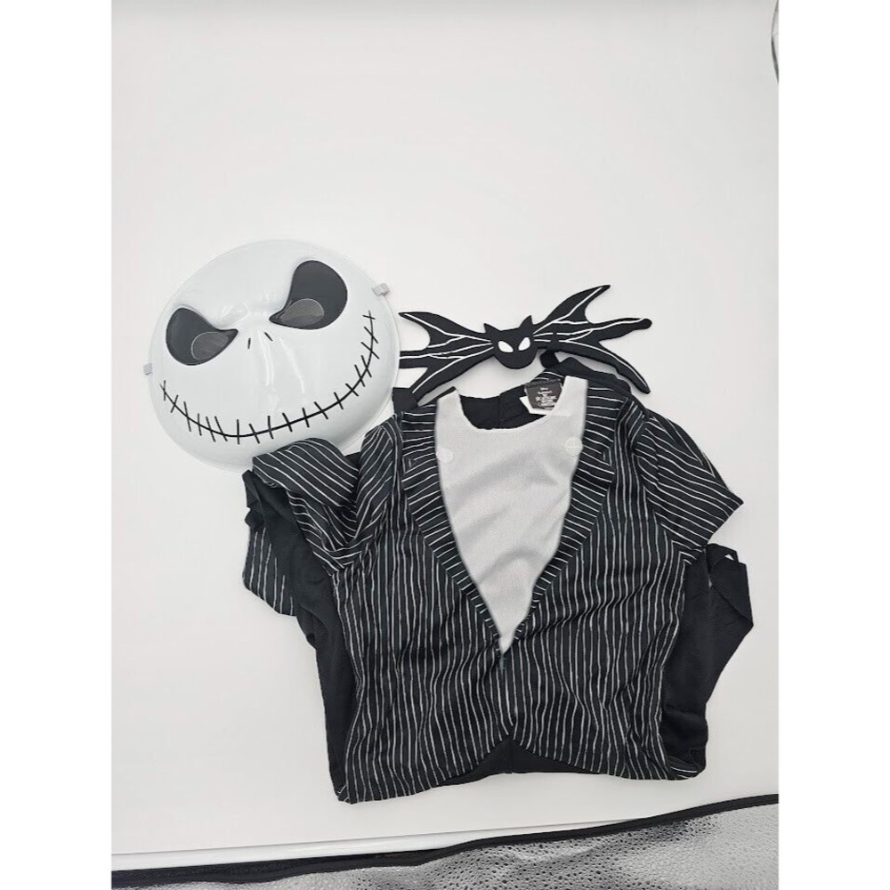 Tim Burtons The Nightmare Before Christmas - Jack Skellington Costume-Small(4-6)